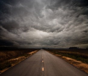 Very ominous clouds. Very ominous clouds.