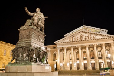The National Theater Opera House in Munich, Germany. The National Theater Opera House in Munich, Germany.