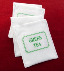 Packets of tea. Packets of tea.
