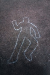 Someone perished here. Someone perished here.