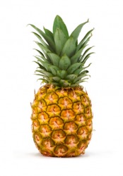 A pineapple. A pineapple.