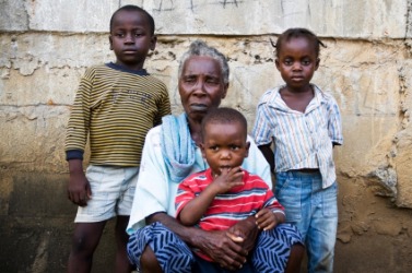 A poor family. A poor family.