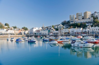 Torquay is a quayside town. Torquay is a quayside town.