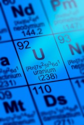 Uranium is radioactive. Uranium is radioactive.