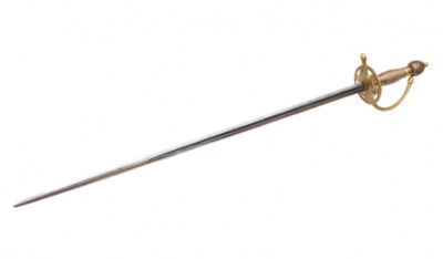 A vintage rapier. A vintage rapier.