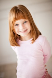 A cute redheaded girl. A cute redheaded girl.