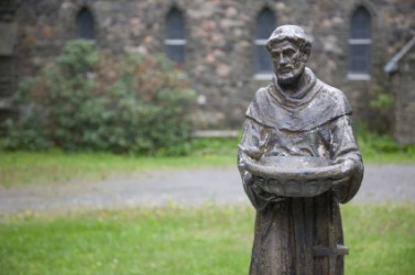 Saint Francis is an example of a saint. Saint Francis is an example of a saint.