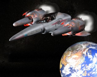 This could be a scene from a science fiction story. This could be a scene from a science fiction story.
