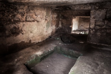 An ancient sepulcher. An ancient sepulcher.