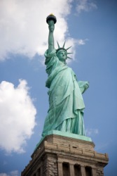 The Statue of Liberty. The Statue of Liberty.