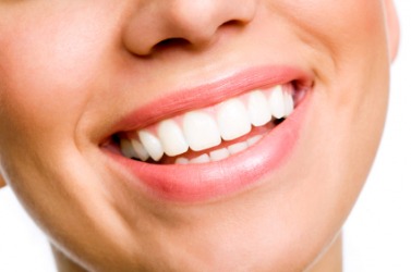 This woman has nice teeth. This woman has nice teeth.