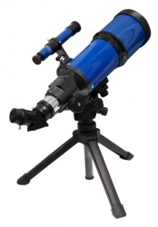 A small telescope. A small telescope.