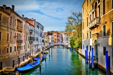 A lovely Venetian scene. A lovely Venetian scene.