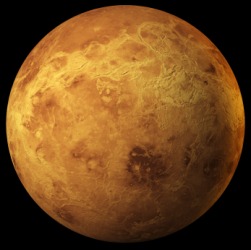 The planet Venus. The planet Venus.