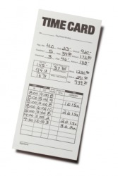 This time sheet is used to calculate wages. This time sheet is used to calculate wages.