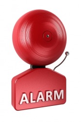 This alarm will sound a warning. This alarm will sound a warning.