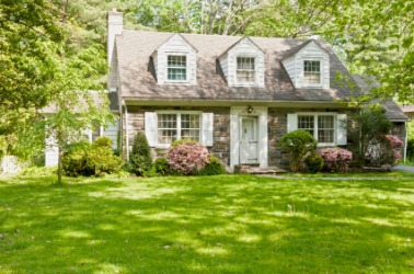A pleasant front yard. A pleasant front yard.