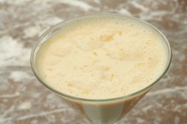 A dish of zabaglione. A dish of zabaglione.