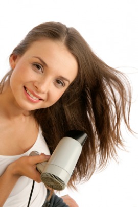 blow-dry
