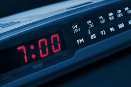 clock radio