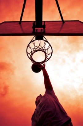 dunk shot