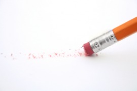 erase