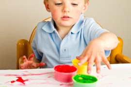 finger-paint