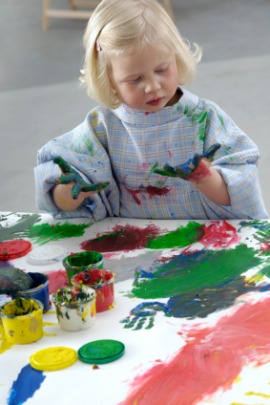 finger painting