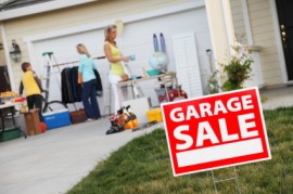 garage sale