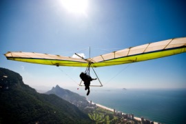 hang gliding