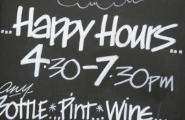 happy hour