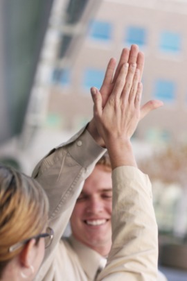 high-five