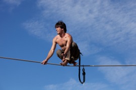high wire