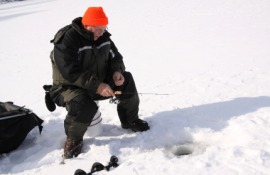 ice fishing