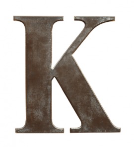 k