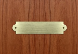 nameplate