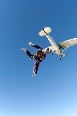 parachutist