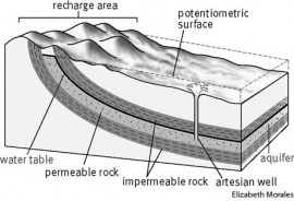 artesian well