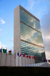 UN headquarters in New York. UN headquarters in New York.