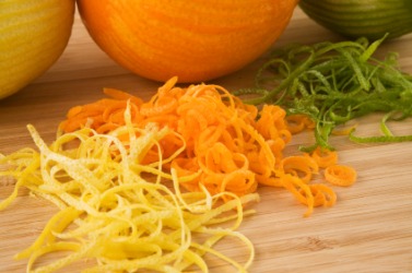 Lemon, orange and lime zest. Lemon, orange and lime zest.