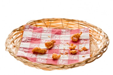 This plate of snacks has vanished. This plate of snacks has vanished.