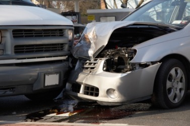 A car accident. A car accident.