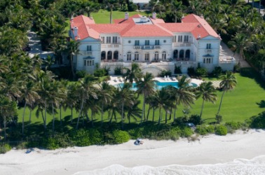 An oceanfront estate. An oceanfront estate.