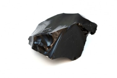 A piece of igneous rock. A piece of igneous rock.