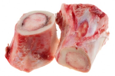 Bones cut to reveal the marrow inside. Bones cut to reveal the marrow inside.