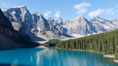 The Rocky Mountains are massive. The Rocky Mountains are massive.