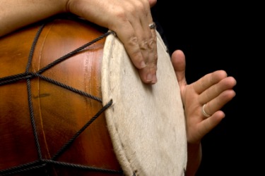 The drum is a percussion instrument. The drum is a percussion instrument.