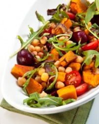 This salad is a combination of many different ingredients. This salad is a combination of many different ingredients.