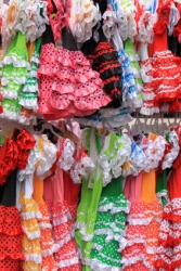 A bunch of girlie dresses. A bunch of girlie dresses.
