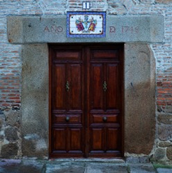 A decorative lintel. A decorative lintel.